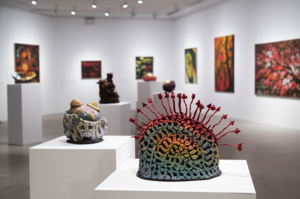 傳統媒材新生態：瓷器與畫作的當代表現